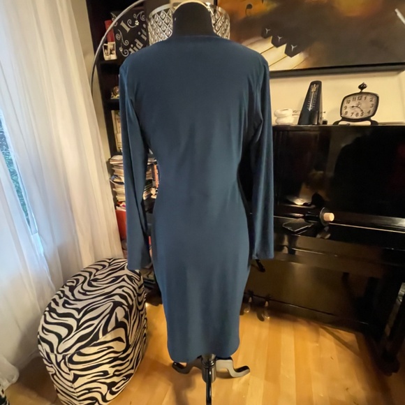Sympli Size 8 Turquoise Cardigan Long - Picture 4 of 7